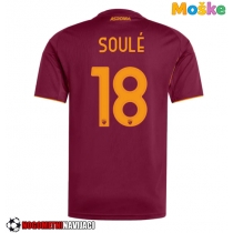 Moške Nogometnih dresov AS Roma Matias Soule #18 Domači 2025-26 Kratki rokavi